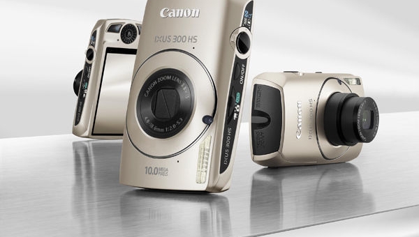 Canon выпустила фотоаппарат IXUS 300 HS