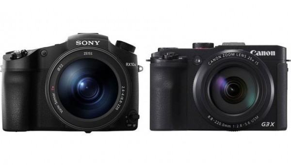 Сравнение камер Sony RX10 III vs Canon G3X