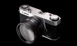 Концепт фотокамеры Canon в стиле ретро