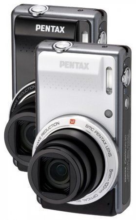 Pentax Optio VS20 с кнопкой для вертикальной съемки