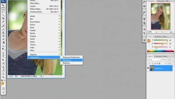 Обработка портрета девушки в Photoshop