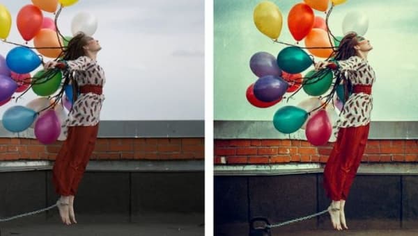 Пример художественной обработки фотографии