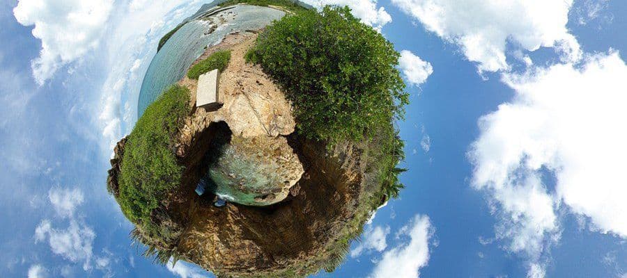 Создание сферической панорамы в фотошоп