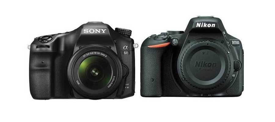 Sony A68 против Nikon D5500