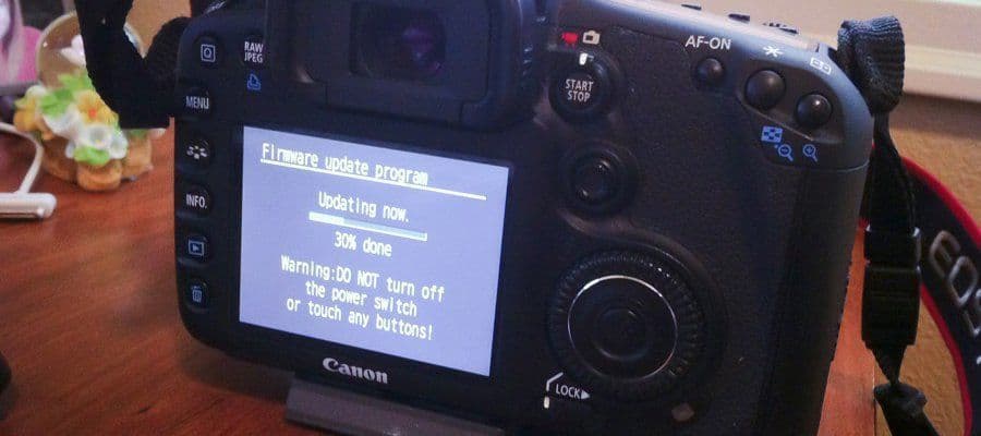 Алгоритм перепрошивки фотоаппарата Canon
