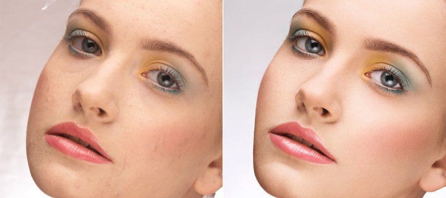 Ретушь beauty-портрета методами частотного разложения и Dodge&amp;Burn