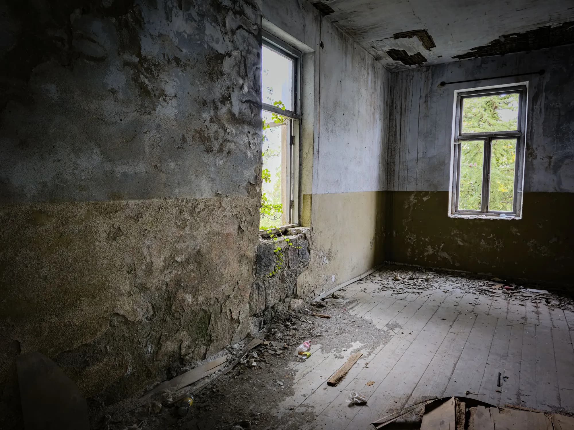 Фотографируем заброшенные здания