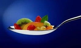 Как это снято: Ложка с фруктами