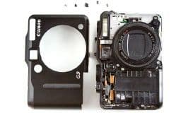 Чистка матрицы Canon PowerShot G9
