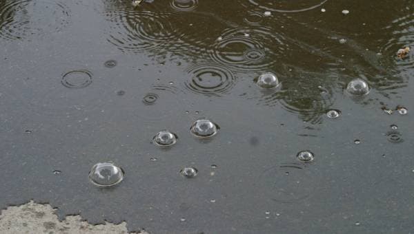 Съемка во время дождя и грозы
