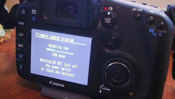 Алгоритм перепрошивки фотоаппарата Canon