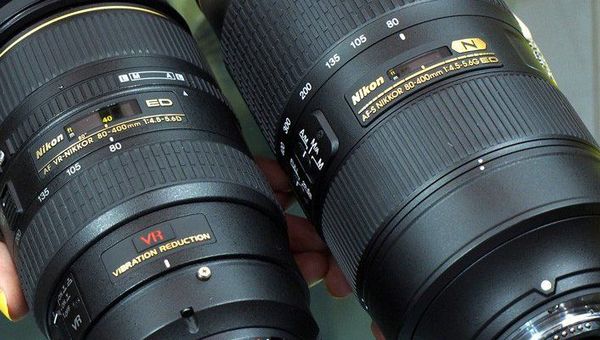 Начало продаж объективов Nikon AF-S NIKKOR 80 - 400 mm f/4.5 - 5.6G ED VR