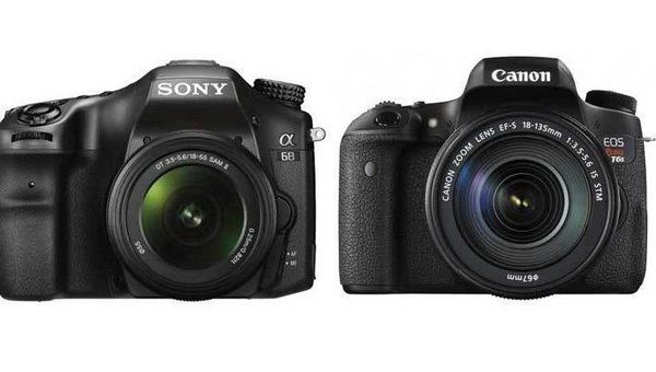 Сравнение камер Sony A68 и Canon 760D