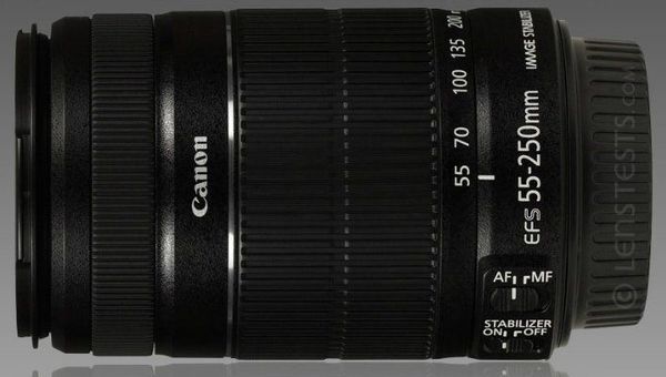 Canon продемонстрировала новый объектив EF-S 55 - 250 mm f/4-5,6IS STM