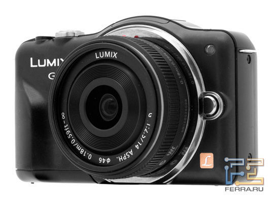 Panasonic Lumix GF3 с объективом 14/2.5