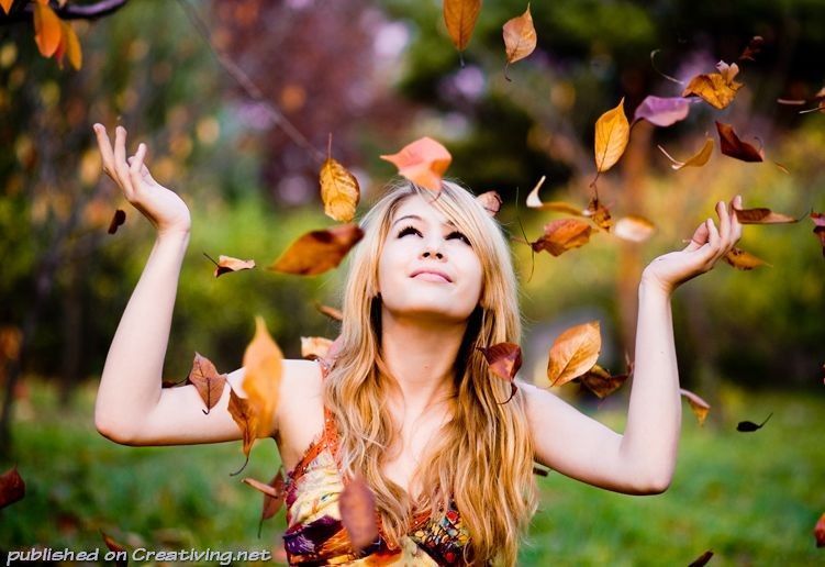 Позы Для Осеннего Фото Девушки